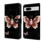 Custodia per telefono in pelle protettiva antiurto Crystal 3D, For Google Pixel 7a