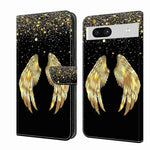 Custodia per telefono in pelle protettiva antiurto Crystal 3D, For Google Pixel 7a