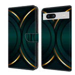 Custodia per telefono in pelle protettiva antiurto Crystal 3D, For Google Pixel 7a