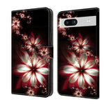 Custodia per telefono in pelle protettiva antiurto Crystal 3D, For Google Pixel 7a