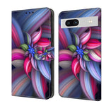 Custodia per telefono in pelle protettiva antiurto Crystal 3D, For Google Pixel 7a
