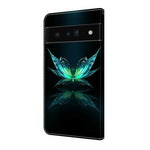 Custodia per telefono in pelle protettiva antiurto Crystal 3D, For Google Pixel 6 Pro