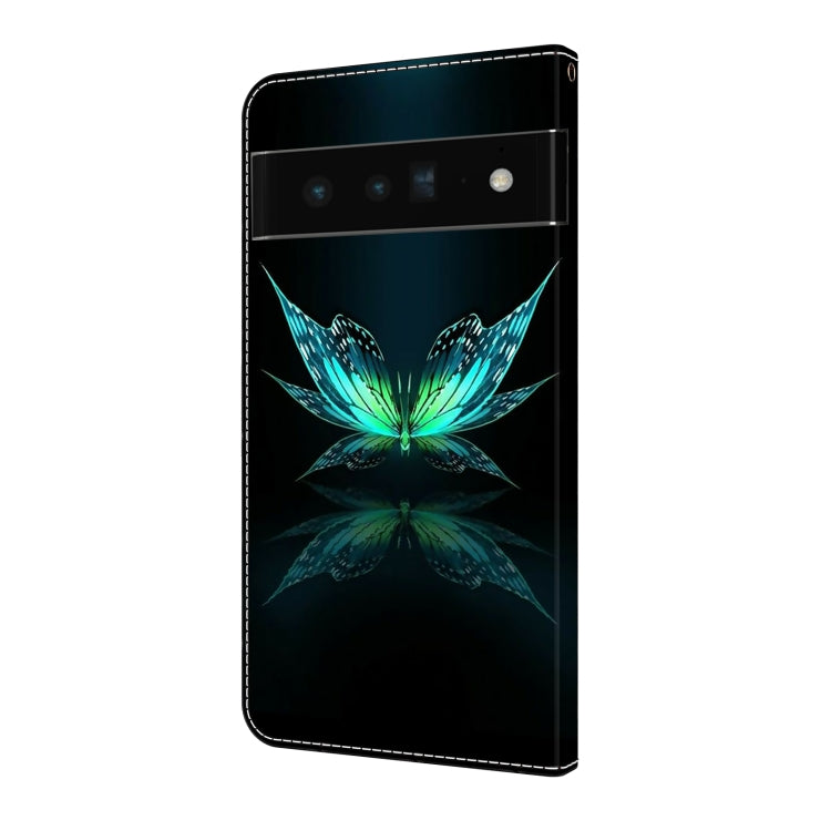 Custodia per telefono in pelle protettiva antiurto Crystal 3D, For Google Pixel 6 Pro