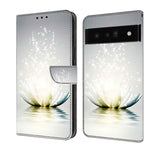 Custodia per telefono in pelle protettiva antiurto Crystal 3D, For Google Pixel 6 Pro