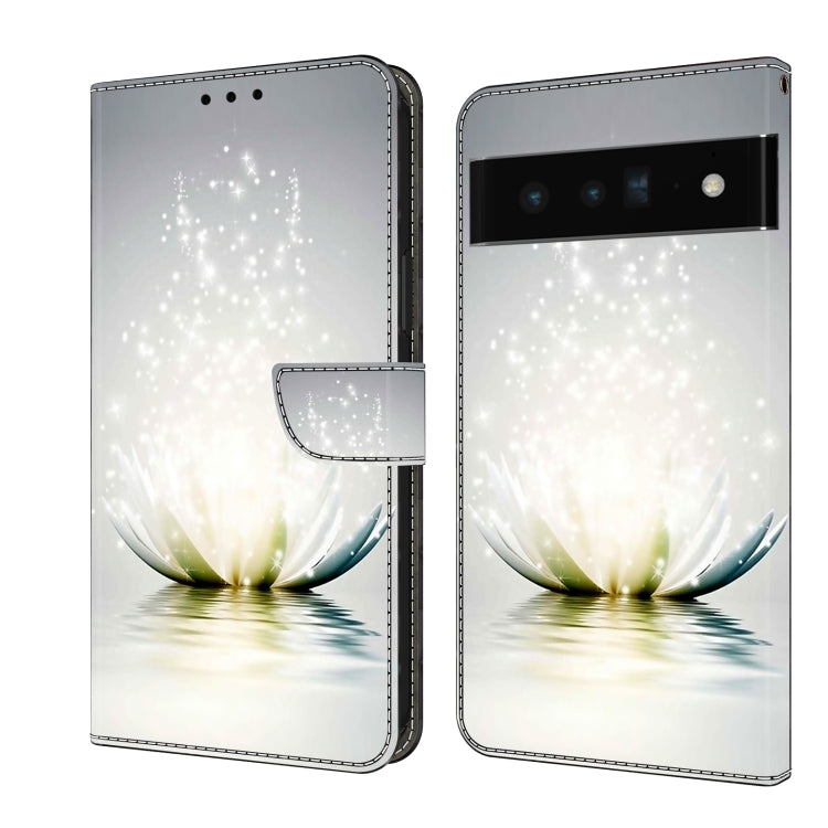 Custodia per telefono in pelle protettiva antiurto Crystal 3D, For Google Pixel 6 Pro