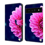 Custodia per telefono in pelle protettiva antiurto Crystal 3D, For Google Pixel 6 Pro