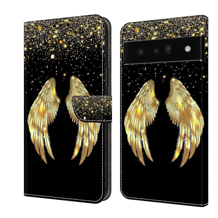 Custodia per telefono in pelle protettiva antiurto Crystal 3D, For Google Pixel 6 Pro