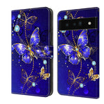 Custodia per telefono in pelle protettiva antiurto Crystal 3D, For Google Pixel 6 Pro