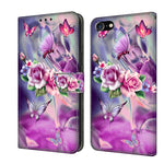 Custodia in pelle per iPhone 6 e 7 con slot carte