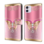 Custodia in pelle con supporto per iPhone 11