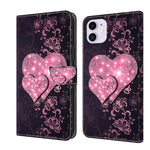 Custodia in pelle con supporto per iPhone 11