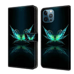 Custodia in pelle con slot carte per iPhone 12 Pro Max e 13 Pro M