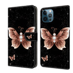 Custodia in pelle con slot carte per iPhone 12 Pro Max e 13 Pro M