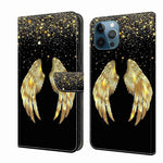 Custodia in pelle con slot carte per iPhone 12 Pro Max e 13 Pro M