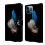 Custodia in pelle con slot carte per iPhone 12 Pro Max e 13 Pro M