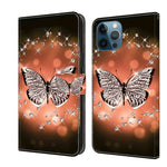 Custodia in pelle con slot carte per iPhone 12 Pro Max e 13 Pro M