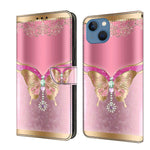 Custodia in pelle con supporto per iPhone 13 e 14