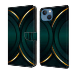 Custodia in pelle con supporto per iPhone 13 e 14