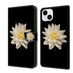 Custodia in pelle PU per iPhone 14 Plus con slot carte