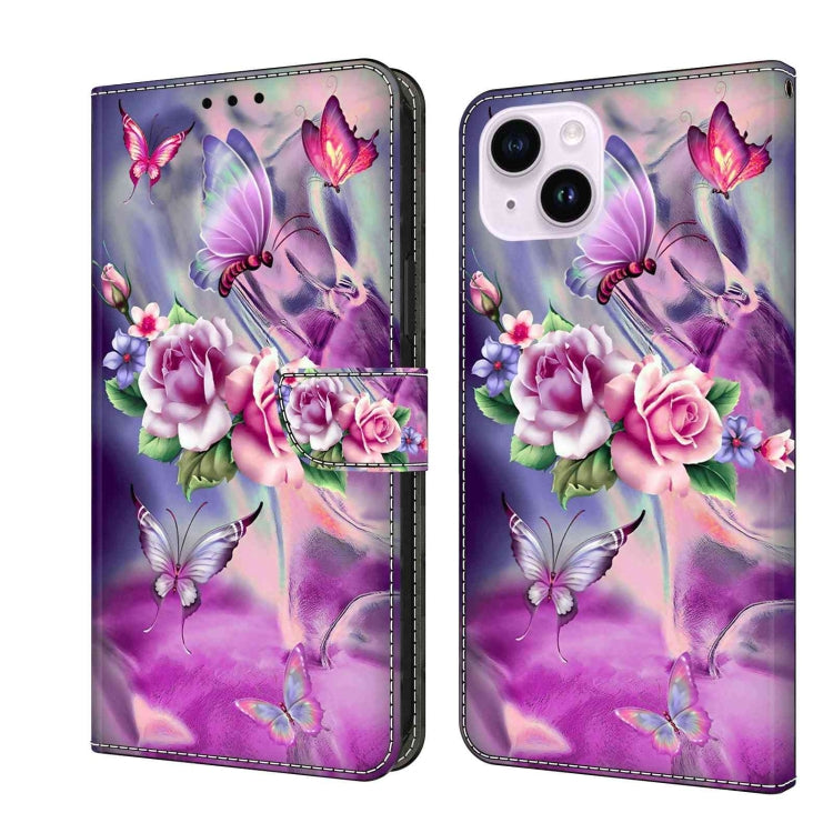 Custodia in pelle PU per iPhone 14 Plus con slot carte
