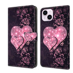 Custodia in pelle PU per iPhone 14 Plus con slot carte