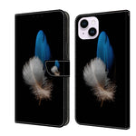 Custodia in pelle PU per iPhone 14 Plus con slot carte