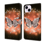 Custodia in pelle PU per iPhone 14 Plus con slot carte