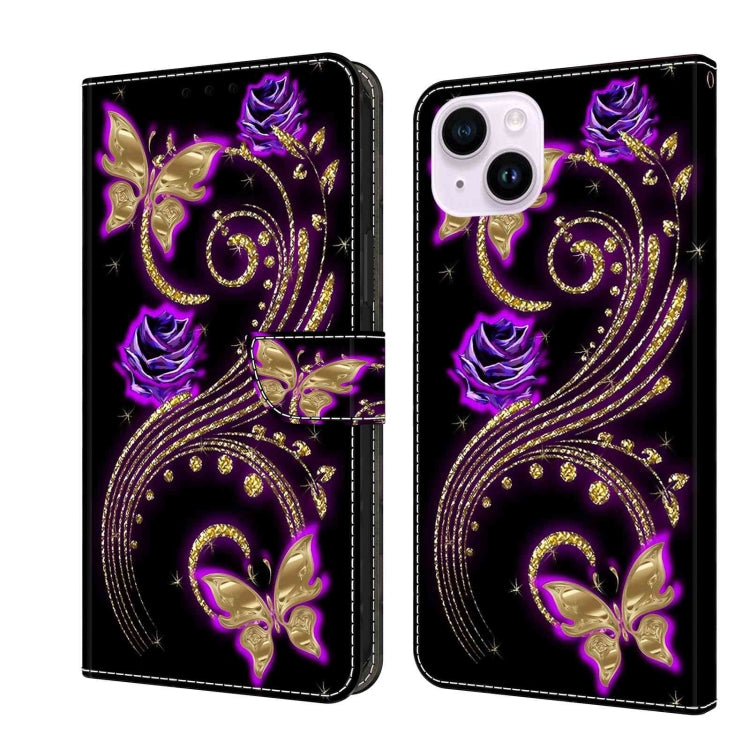 Custodia in pelle PU per iPhone 14 Plus con slot carte