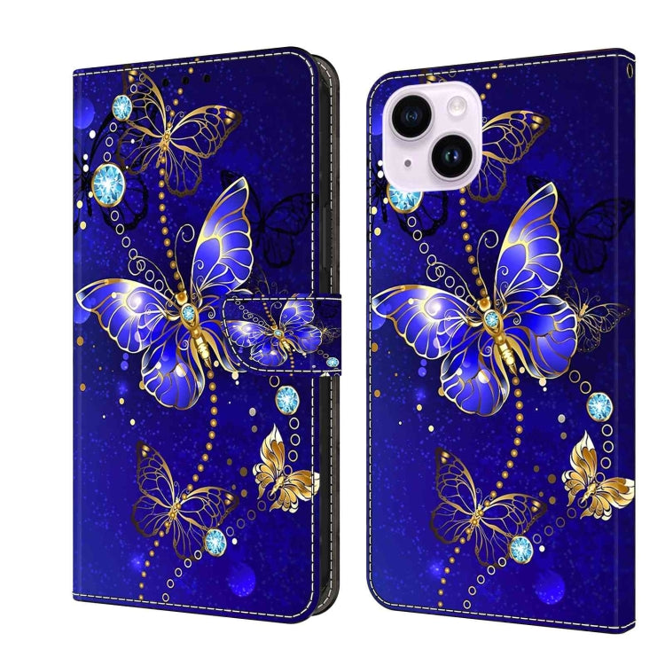 Custodia in pelle PU per iPhone 14 Plus con slot carte