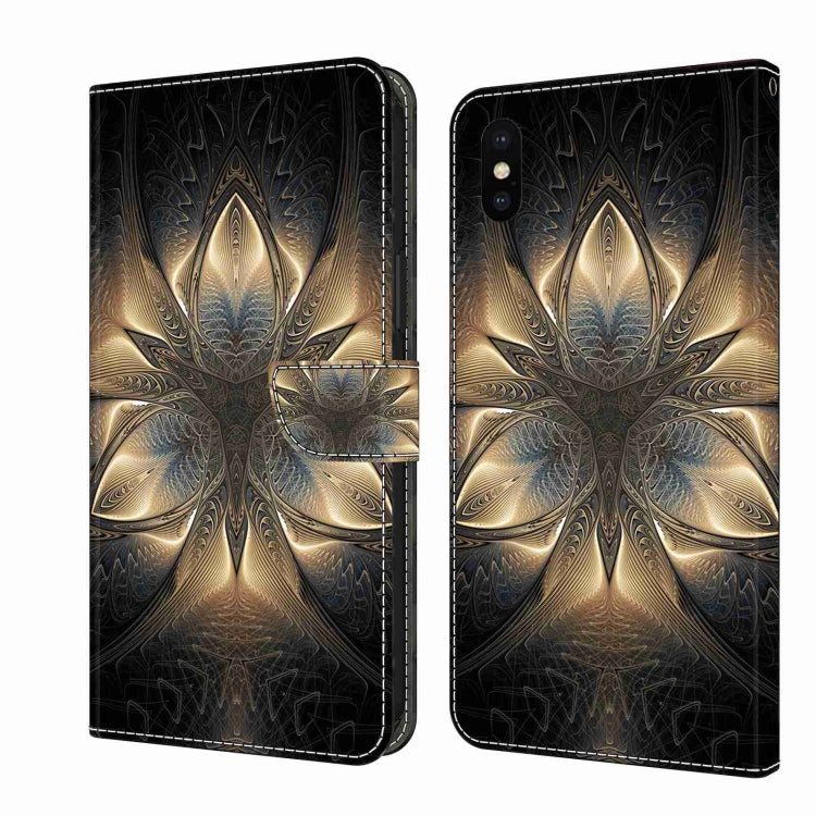 Custodia in pelle per iPhone X/XS con supporto