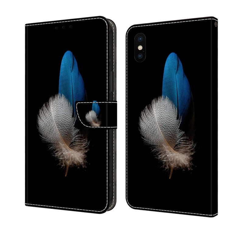 Custodia in pelle per iPhone X/XS con supporto