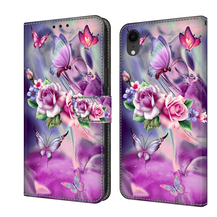Custodia in pelle con supporto per iPhone XR