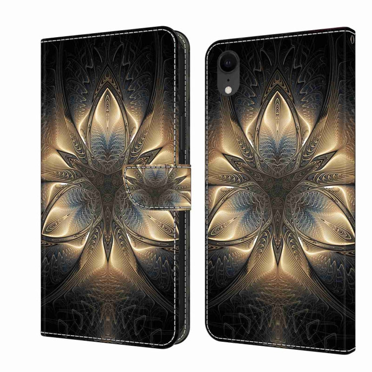 Custodia in pelle con supporto per iPhone XR