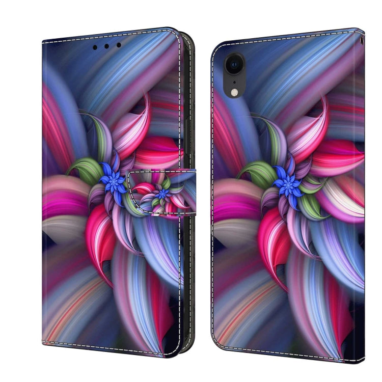 Custodia in pelle con supporto per iPhone XR