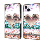 Custodia in pelle per iPhone 15 Plus
