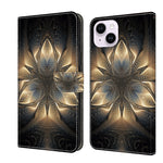 Custodia in pelle per iPhone 15 Plus