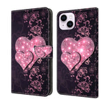 Custodia in pelle per iPhone 15 Plus