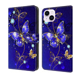 Custodia in pelle per iPhone 15 Plus