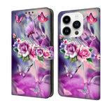 Custodia in pelle per iPhone 15 Pro