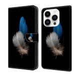 Custodia in pelle per iPhone 15 Pro