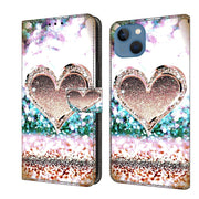 Custodia in pelle per iPhone 15 con supporto