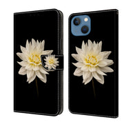 Custodia in pelle per iPhone 15 con supporto