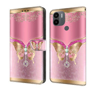 Custodia per telefono in pelle protettiva antiurto Crystal 3D, For Xiaomi Redmi A1+ / A2 / A2+