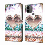 Custodia portafoglio in pelle per Xiaomi Redmi A1+ A2