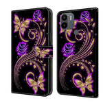 Custodia portafoglio in pelle per Xiaomi Redmi A1+ A2