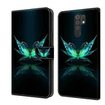 Custodia per telefono in pelle protettiva antiurto Crystal 3D, For Xiaomi Redmi 9
