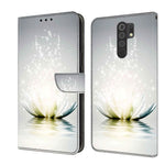 Custodia per telefono in pelle protettiva antiurto Crystal 3D, For Xiaomi Redmi 9