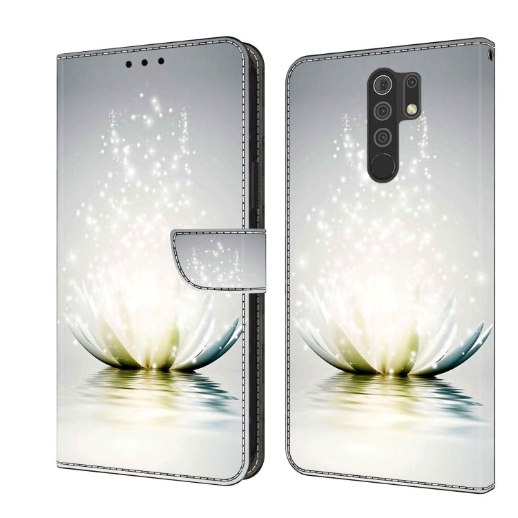 Custodia per telefono in pelle protettiva antiurto Crystal 3D, For Xiaomi Redmi 9