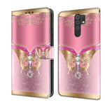 Custodia per telefono in pelle protettiva antiurto Crystal 3D, For Xiaomi Redmi 9