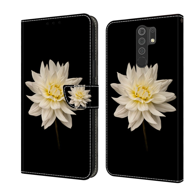 Custodia per telefono in pelle protettiva antiurto Crystal 3D, For Xiaomi Redmi 9